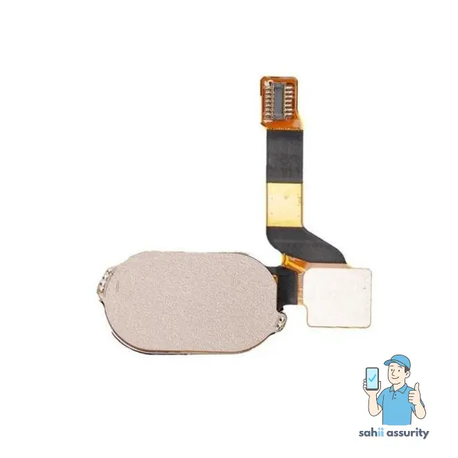 Fingerprint Sensor with Flex Cable for OnePlus 3 White thumbnail